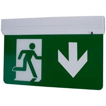 Nouzové osvětlení PN35200004 Svítidlo EUROPA LED KOMPLET nouzové 2W 230V IP20 3h LiFePo4 šipka dolů, Panlux