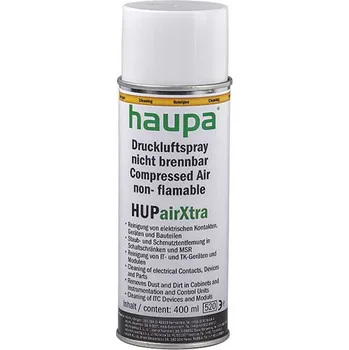 elektrický kabel 170108 Vzduch stlačený nehořlavý HUPairXtra 500 ml, Haupa