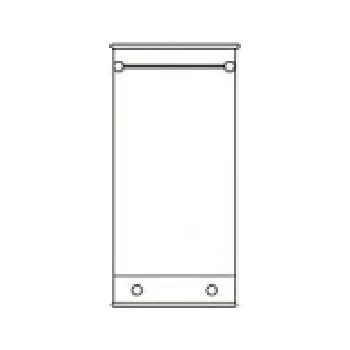 Ložnice ImportWorld Šatní skříň Susie masiv v190 x š85 x h60 cm (Barva dřeva: Šedá)