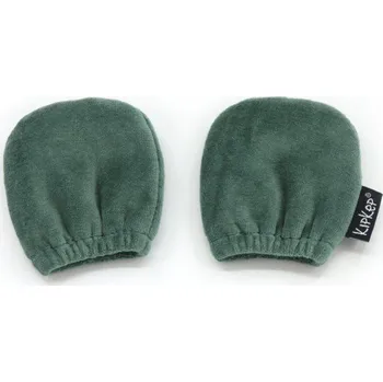 Rukavice KipKep Dětské rukavice proti poškrábání Mittens Calming Green