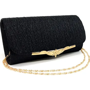 Kabelka společenská kabelka na ples nebo na svatbu - výběr barev Barva: Černá
