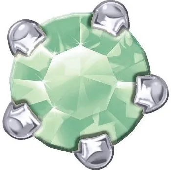 Náušnice Náušnice Claw Set Peridot Estelle