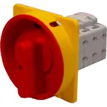 S16 JU 1103 A6R (0100198) Spínač vačkový s uzamykatelnou páčkou - červená páčka, SEZ