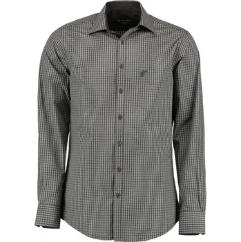 Pánská košile Košile Trachten 420000-3522-55 M zelená