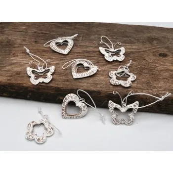 Velikonoční dekorace Jarní ozdoba 3 druhy - bílá, Varianta Motýl