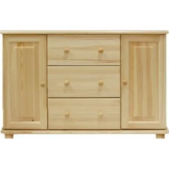 Ložnice ImportWorld Komoda Dorota - v78 x š118 x h42 cm (Barva dřeva: Olše)