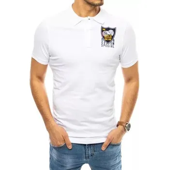 Pánské tričko Pánské tričko s potiskem bílé CAP