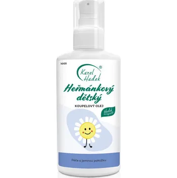 Koupelový olej Karel Hadek Heřmánkový dětský koupací olej 100 ml