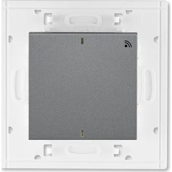 vypínač a zásuvka 3299H-A21908 69 Vysílač ABB RF 868 MHz jednonásobný, nástěnný, ocelová/kouřová černá, ABB Levit M
