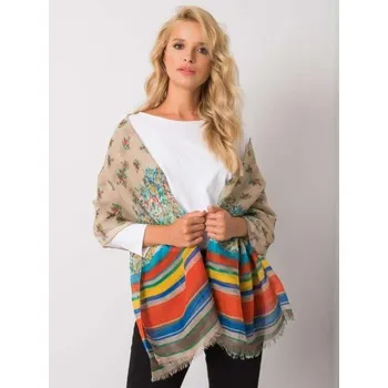 Dámský šátek se vzorem DRAKE béžový