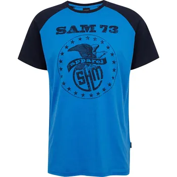 Pánské tričko Sam 73 JORDAN MT 805 JASNĚ MODRÁ S