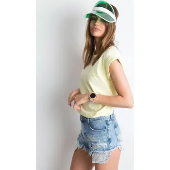 Dámské tričko REVOLUTION zářivě žluté