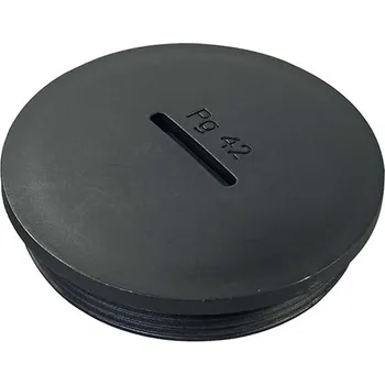 250182 Zátka šroubová PG 13,5, černá, Haupa