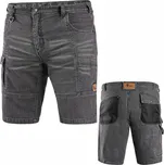 MURET CXS JEANS kraťasy pánské - šedá/černá - 52
