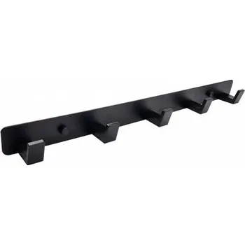 Věšák Věšák CTIBOR 5 háčků černá mat.