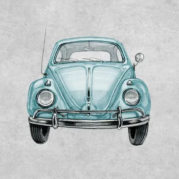 Teplákovina, Retro brouk, panel (E) (Panely a ladící metráž)