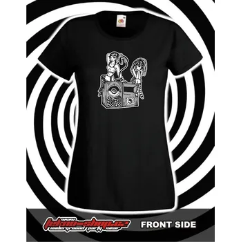 TEKNOSHOP 23 Girls tekno tričko s potiskem dámské M žluté