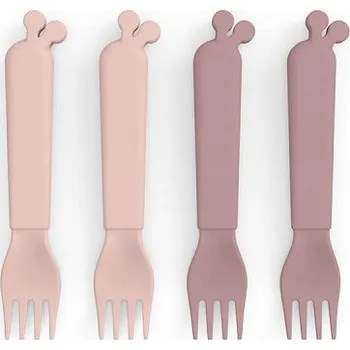 DONE BY DEER Kiddish set vidliček Raffi - růžové