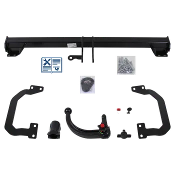 Tažné zařízení Westfalia tažné zařízení Odnímatelné Tažné rameno zasunuté zespodu - CITROËN C5 III Break