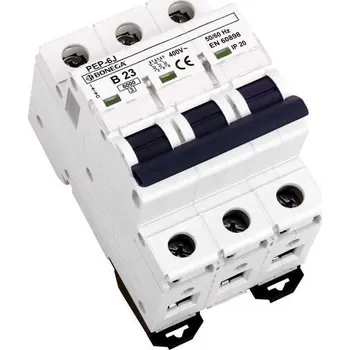 Jistič 02-3023B-PEP-6J Jistič PEP-6J (6 kA) 3P B 23A, Bonega