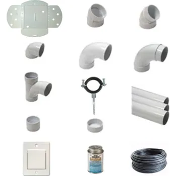 Vysavač Centrální vysavače Praha - Sada 14 m potrubí plus příprava pro 3 zásuvky a 1 podlahovou štěrbinu