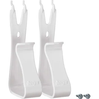 Rozvaděč VZ02MM Držák multimediálních prvku dvoudílný, plastový, Hager