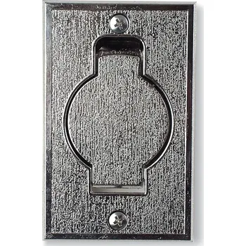 Vysavač Centrální vysavače Praha - Zásuvka Classic kovová podlahová chromová