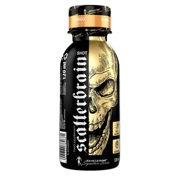 Anabolizér Kevin Levrone SCATTERBRAIN SHOT 120ml - pomeranč, višeň