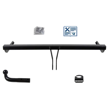 Tažné zařízení Oris tažné zařízení pevné včetně TowTec elektropřípojky 7pólové univerzální - SEAT TOLEDO IV