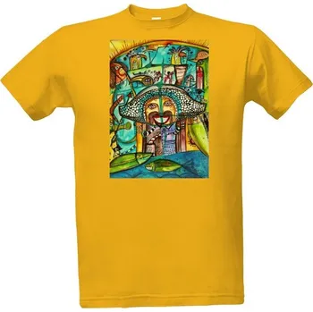 Pánské oblečení Tričko s potiskem Pirátské pánské