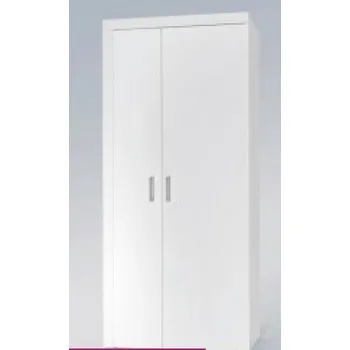 Obývací stěna ImportWorld Šatní skříň Rozmarýn, bílá matná/bílý lesk