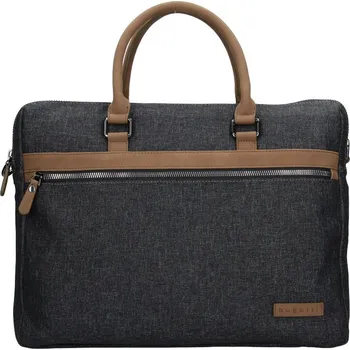 Pánská aktovka Taška na notebook Bugatti Berlin - šedá