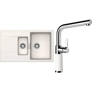 Granitový dřez Set Schock S8-6 (dřez Mono D-150 Polaris + baterie SC-540 Polaris)