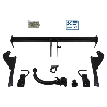 Tažné zařízení AUTO-HAK tažné zařízení Odnímatelné včetně TowTec elektropřípojky 7pólové univerzální - MAZDA 3 limuzína