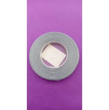 Stuha Saténová stuha ledově stříbrná 6mm x 32m