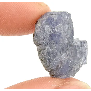 Přírodní kámen Tanzanit krystal surový 3,2g (Tanzánie)