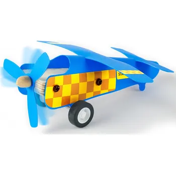 ostatní stavebnice Stanley Jr. OK038-SY Stavebnice, letadlo, dřevo