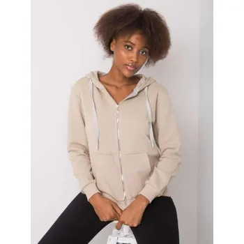 Dámská mikina Dámská mikina s kapucí LINA béžová