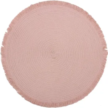 prostírání Prostírání kulaté PALO růžová Ø 38 cm Mybesthome