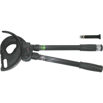 Kleště 200119 Nůžky ráčnové ke stříhání Al a Cu kabelů do průměru 80 mm, Haupa