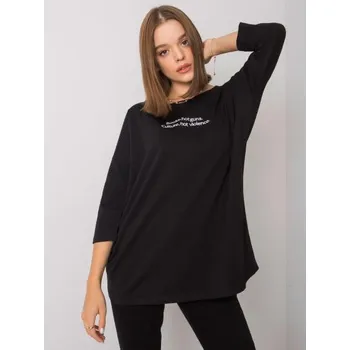 Dámské tričko Dámská halenka s nápisem MEREL černá