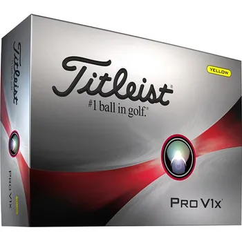 Golfový míček Titleist Pro V1X 2023 Yellow, Yellow