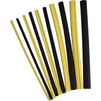 267432 Bužírka teplem smršťovací 3:1, zelenožlutá, 6 - 2 mm, 1,2 m, Haupa