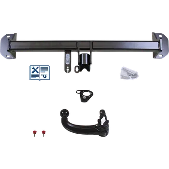 Tažné zařízení Oris tažné zařízení Odnímatelné včetně TowTec elektropřípojky 7pólové univerzální - BMW X2