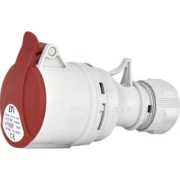 Elektrická zásuvka ES 1653 (ISN 1653) 004482002 ES 1653 Zásuvka průmyslová na pohyblivý přívod 3-fázová, IP44, 16A, 400V, 3p+N+PE, šroubová