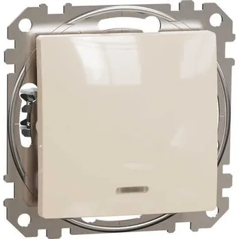 SDD112106L Přepínač střídavý ř.6 orientační kontrolka, béžový, Schneider