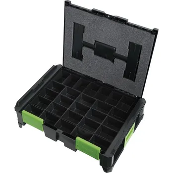 220620 SysCon S Box s přihrádkami, nevybavený, Haupa