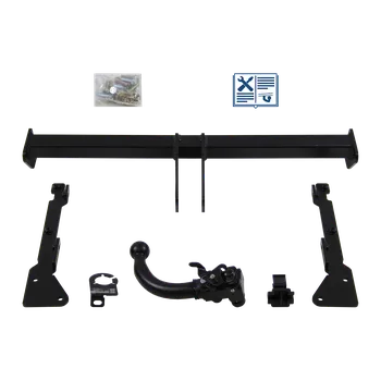 Tažné zařízení AUTO-HAK tažné zařízení Odnímatelné včetně TowTec elektropřípojky 7pólové univerzální - NISSAN NOTE