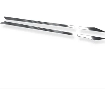 Lišta karosérie CRONI Boční lišty V(950-575) Škoda Rapid II Liftback5 2012-2019 Kryt: styl V, Barva: Lesklá