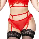 kalhotky dámské KILLSTAR - Bound Eloquence - Red - 4XL